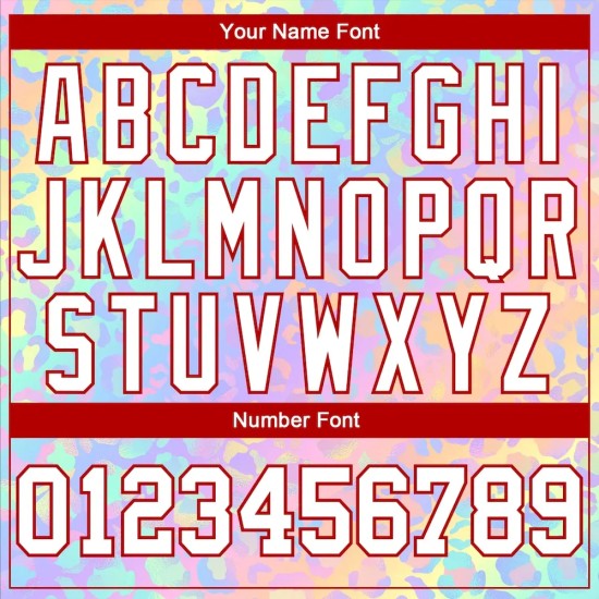 Custom Pink White-Red Leopard 3D Pattern Long Sleeve Performance T-Shirt