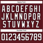 Custom Burgundy White-Black Hockey Lace Neck Jersey Custom Burgundy White-Black Hockey Lace Neck Jersey