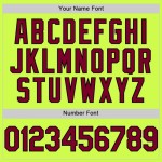 Custom Neon Green Maroon-Black Authentic Throwback Baseball Jersey