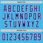 Custom Sky Blue Dark Purple-White Hockey Jersey Custom Sky Blue Dark Purple-White Hockey Jersey