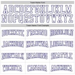 Custom Stitched White Dark Purple 3D Pattern Design Gradient Square Shape Sports Pullover Sweatshirt Hoodie