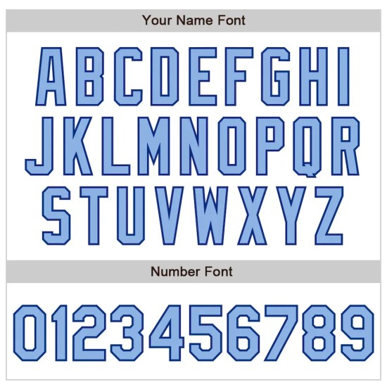 Custom White Pinstripe Light Blue-Royal Authentic Fade Fashion Baseball Jersey