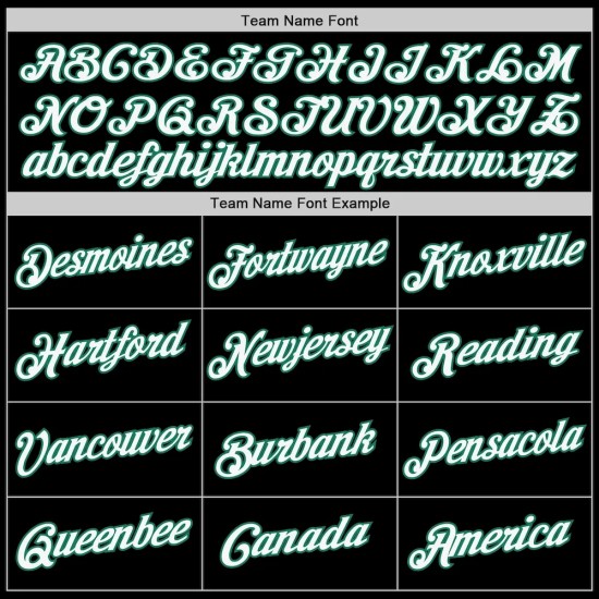 Custom Black White-Kelly Green Authentic Baseball Jersey Custom Black White-Kelly Green Authentic Baseball Jersey